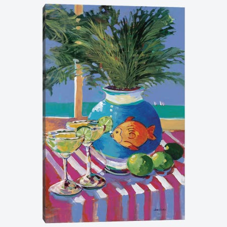 Margarita Dreamin' Canvas Print #JSL37} by Jane Slivka Canvas Print