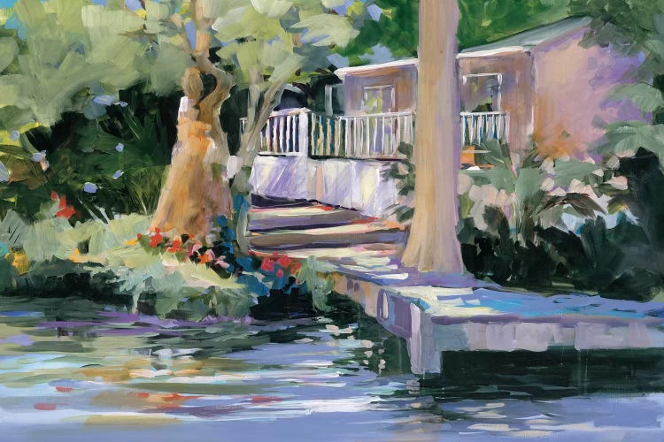 Mt. Dora Canal House by Jane Slivka wall art