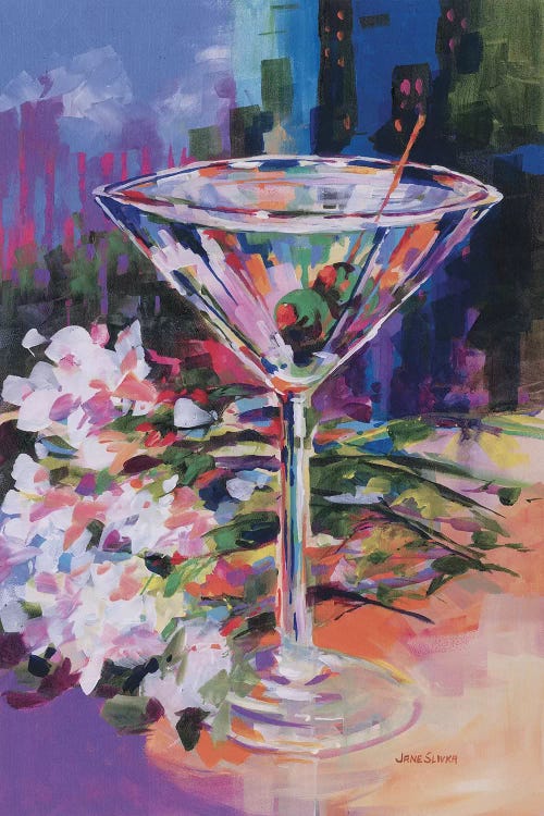 N.Y. Martini by Jane Slivka wall art