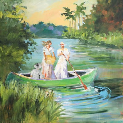 Out for a Row by Jane Slivka acrylic art print