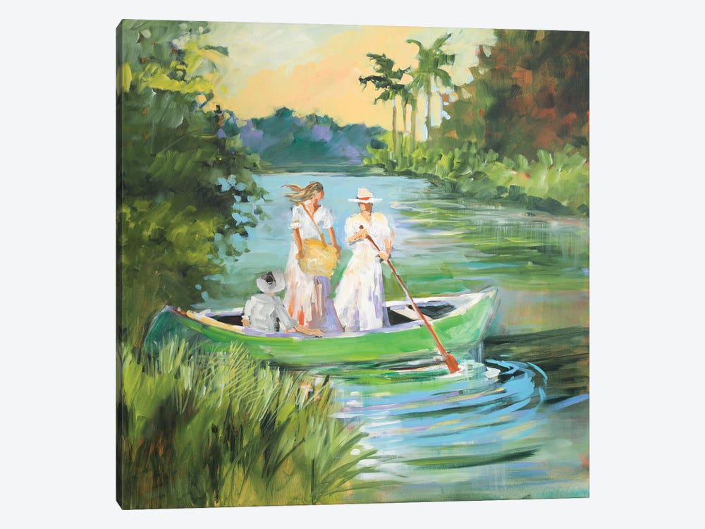 Out for a Row by Jane Slivka 1-piece Art Print