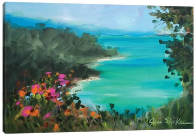 Overlooking the Inlet Canvas Art Print