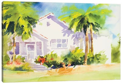 Beach Cottage I Canvas Art Print