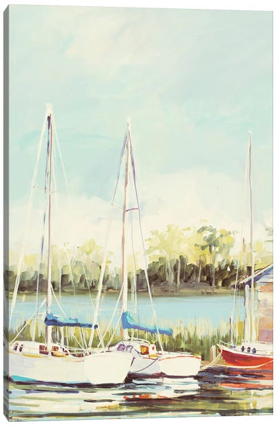 Sail Harbor Canvas Art Print