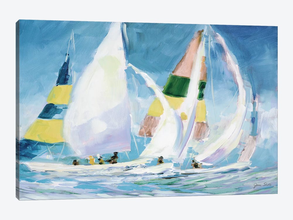 Sailing Away I by Jane Slivka 1-piece Canvas Wall Art