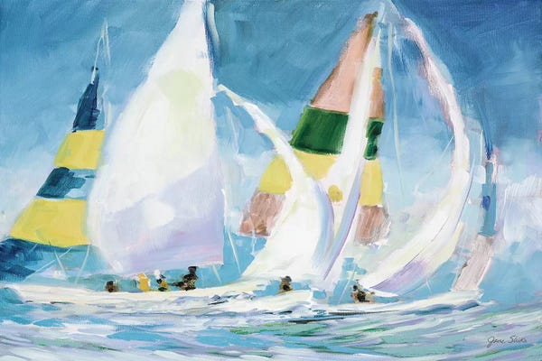 SunDance Group: Sailing Away I by Jane Slivka