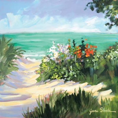 Sun Beach Dunes by Jane Slivka canvas print