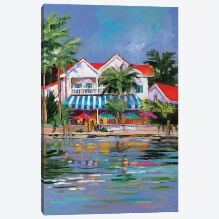 Beach Resort I Canvas Print #JSL6} by Jane Slivka Art Print