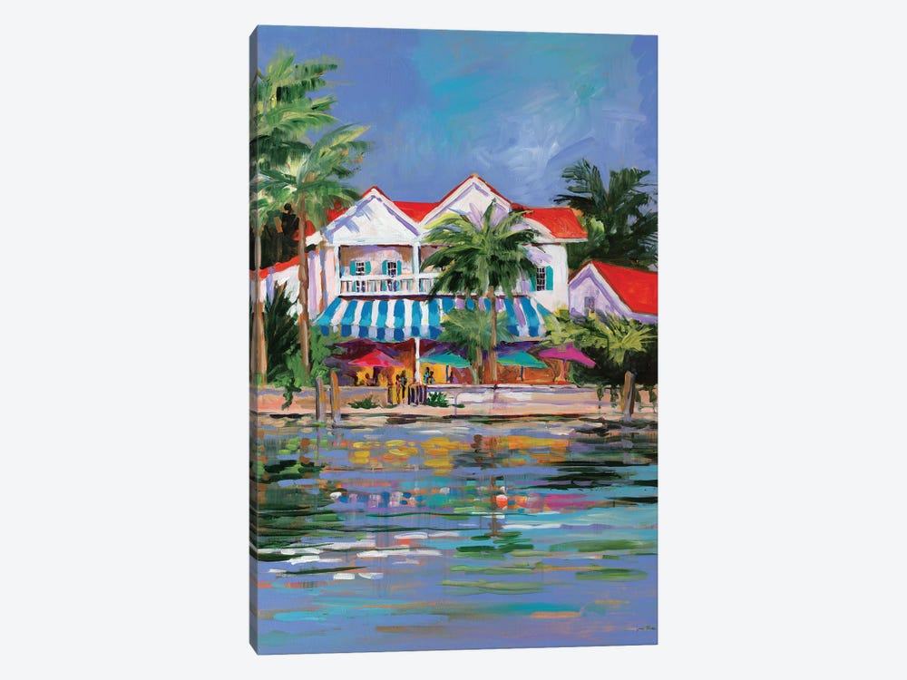 Beach Resort I by Jane Slivka 1-piece Canvas Print