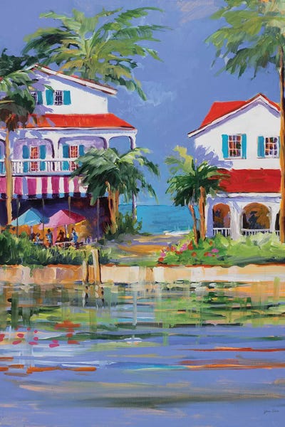 Beach Resort II by Jane Slivka acrylic art print