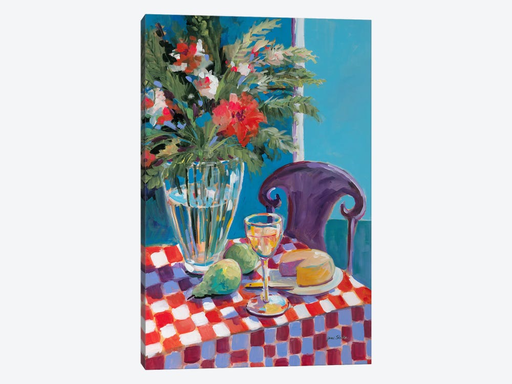 Table For One by Jane Slivka 1-piece Canvas Art