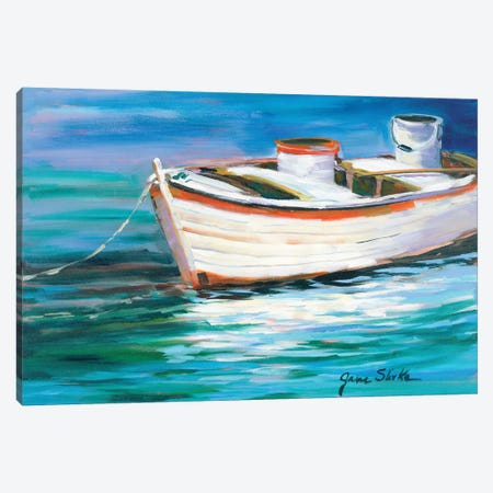 The Row Boat that Could Canvas Print #JSL76} by Jane Slivka Canvas Art Print