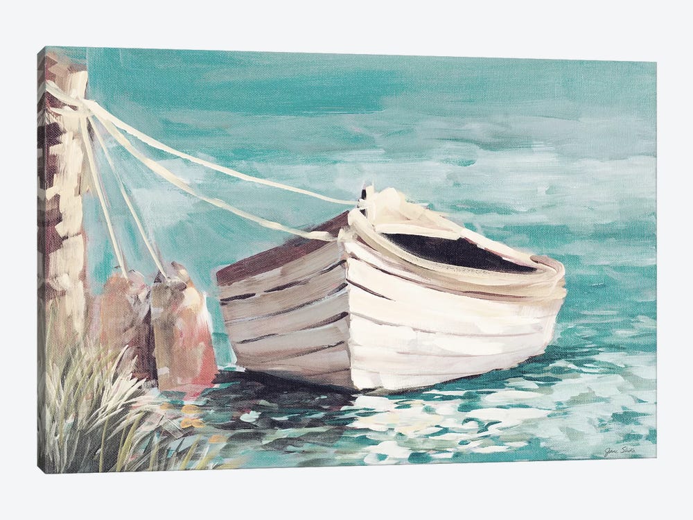 Canoe by Jane Slivka 1-piece Canvas Artwork