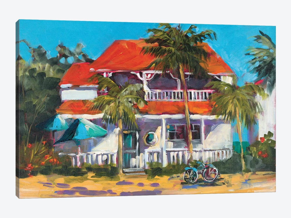 Oceanview Home by Jane Slivka 1-piece Art Print