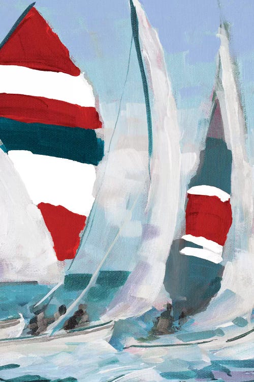 Red and Blue Sail II