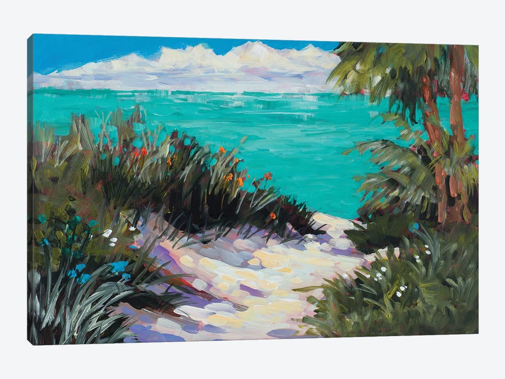 Tarpon Beach by Jane Slivka 1-piece Canvas Art