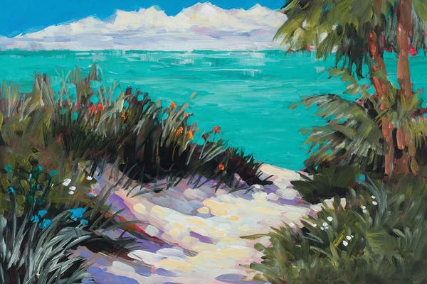 Tropical Décor: Tarpon Beach by Jane Slivka