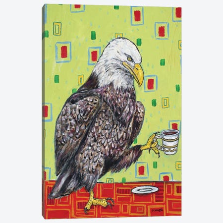 Eagle Coffee Canvas Print #JSM27} by Jay Schmetz Canvas Print