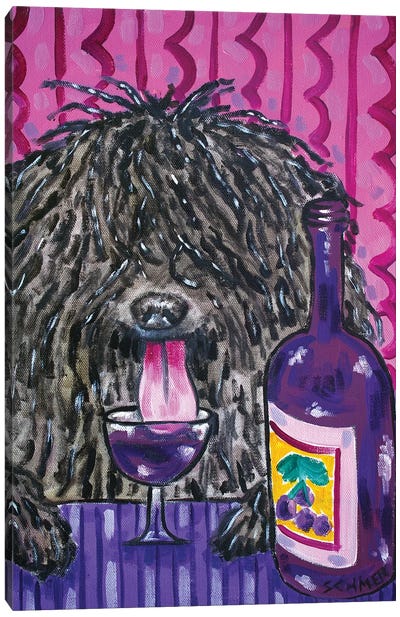 Puli Wine Canvas Art Print