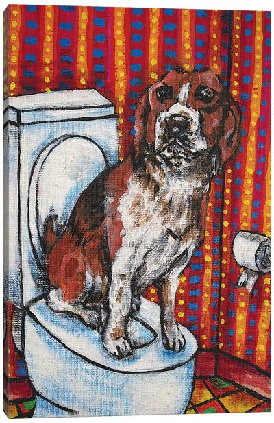 Beagle #2 Canvas Art Print - Jay Schmetz
