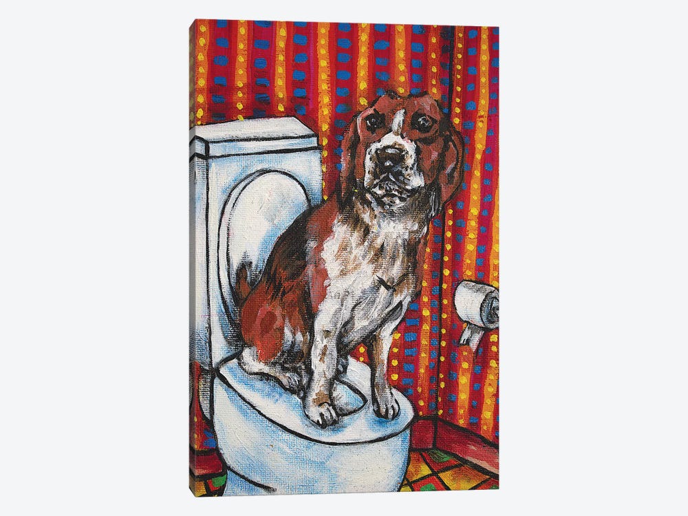 Beagle #2 by Jay Schmetz 1-piece Art Print