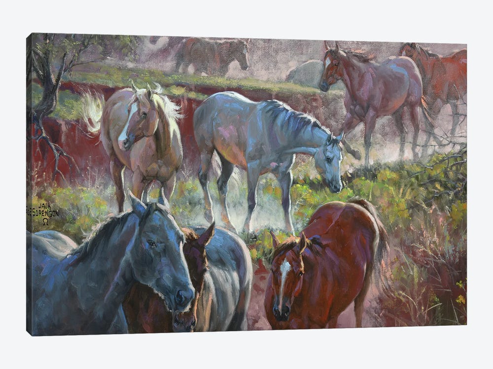 Greener Pastures by Jack Sorenson 1-piece Canvas Artwork