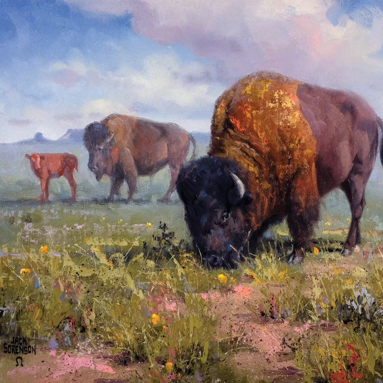 Family Outing by Jack Sorenson wall art