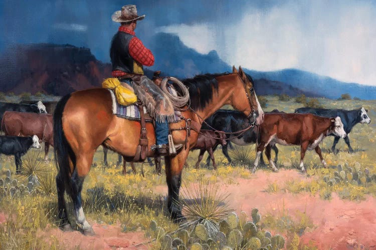 Twenty Years in the Saddle by Jack Sorenson wall art