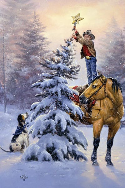 Rustic Winter: Upon the Highest Bough by Jack Sorenson