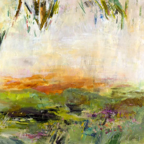 Julian Spencer: Meadow Sunset by Julian Spencer