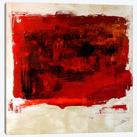 Red Study Canvas Print #JSR11} by Julian Spencer Canvas Wall Art