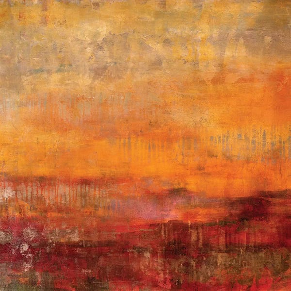 Large Abstract Art - Canvas Prints: Heading West by Julian Spencer