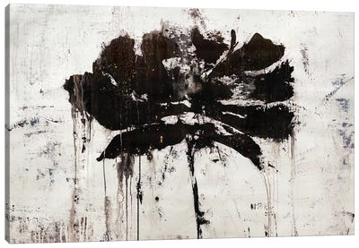 Black Rain Canvas Art Print - Alternative Décor