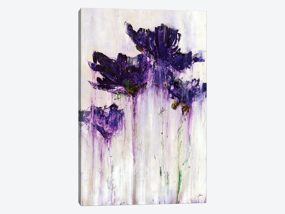 Floral Fountain by Julian Spencer 1-piece Canvas Art Print