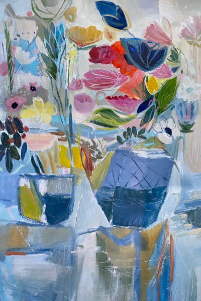 Abstract Floral & Botanical: Potted Bliss by Julian Spencer
