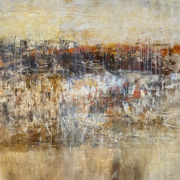 Effortless Earth Tone Abstracts: Summer Reflections by Julian Spencer