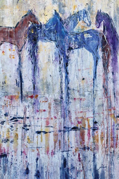 Julian Spencer: Blue Appaloosa by Julian Spencer