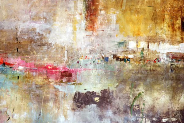 Large Modern Art - Canvas Prints: Rain Clouds by Julian Spencer
