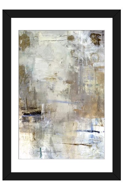 Asking for White Paper Art Print - Abstract Art