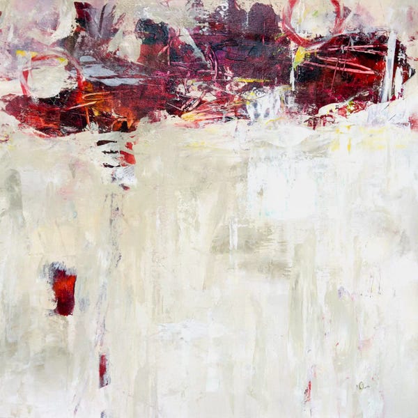 Similar To Jackson Pollock: Saffron by Julian Spencer