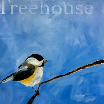 Treehouse by Julian Spencer canvas print