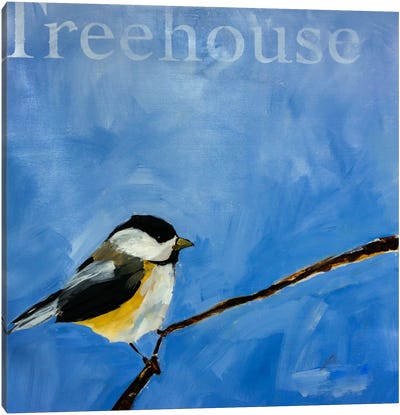 Treehouse Canvas Art Print - Julian Spencer