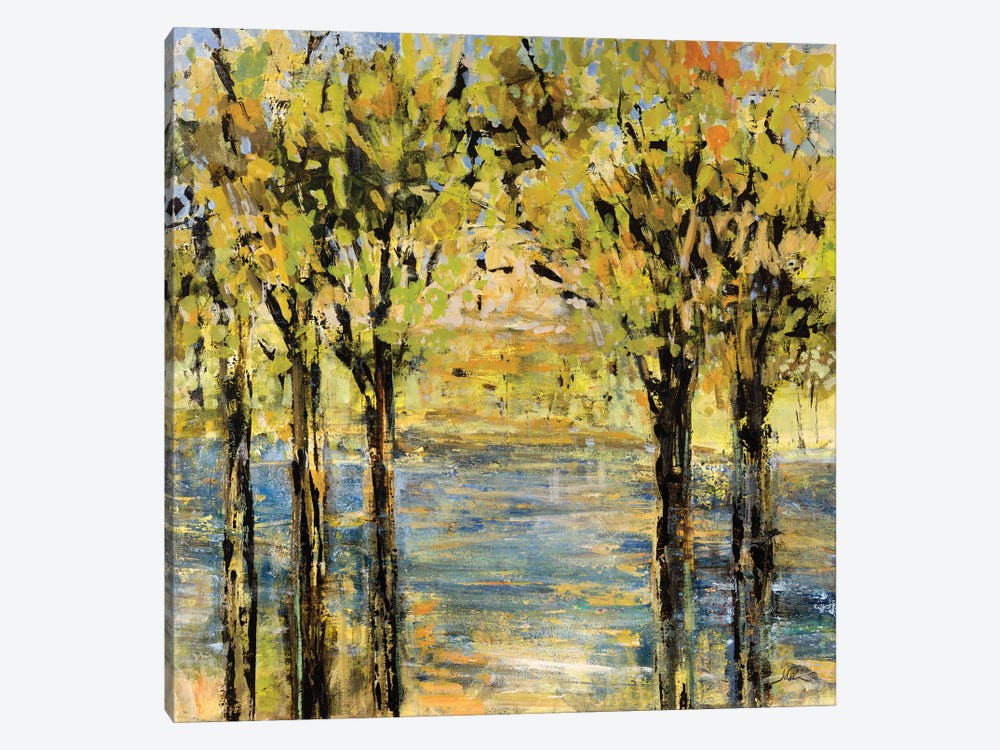 Lakeside Delight by Julian Spencer 1-piece Canvas Artwork