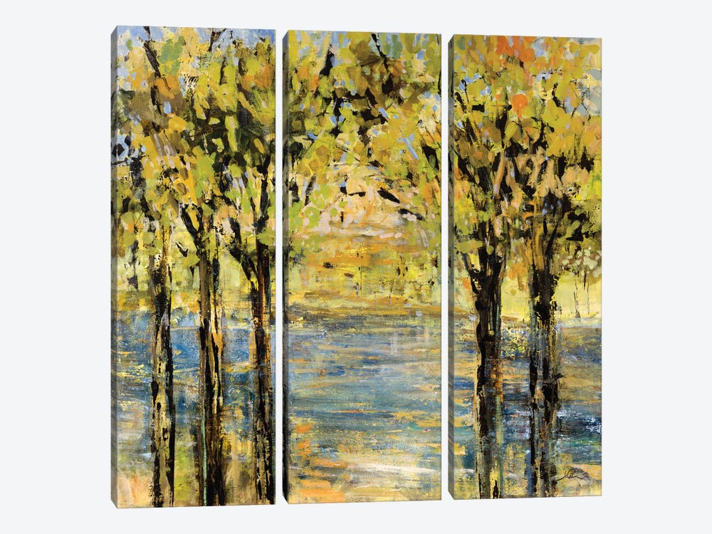 Lakeside Delight by Julian Spencer 3-piece Canvas Artwork
