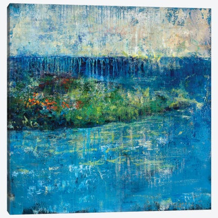 Painted Isle Canvas Print #JSR85} by Julian Spencer Canvas Artwork