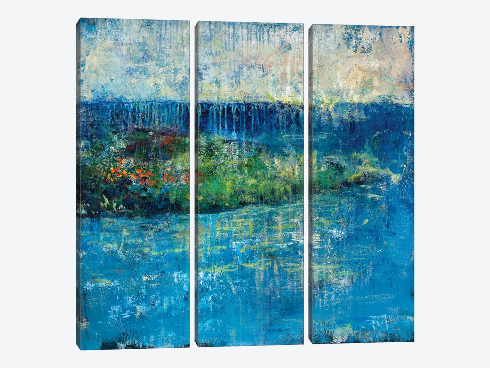 Painted Isle by Julian Spencer 3-piece Canvas Wall Art