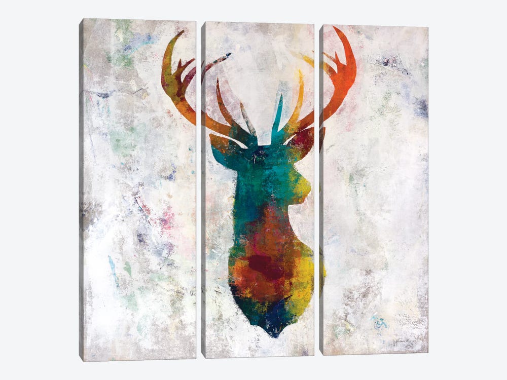Painted Trophy by Julian Spencer 3-piece Canvas Print