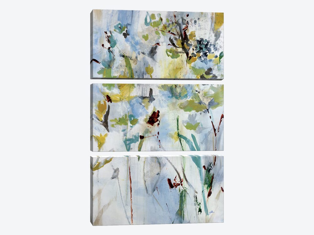 Floral Light I by Julian Spencer 3-piece Canvas Print