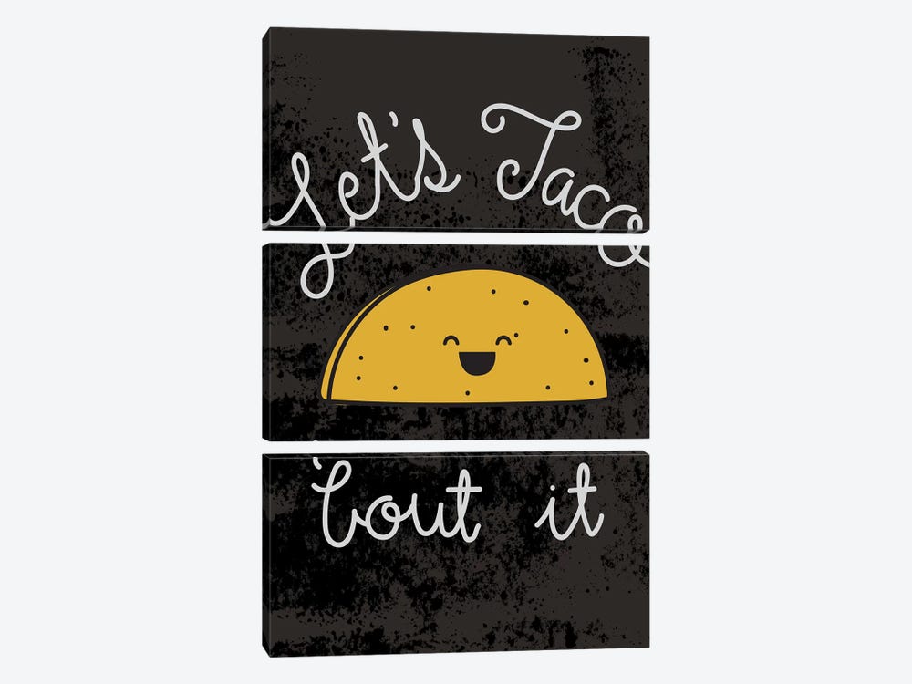 Taco-Bout It I by Jessica Weible 3-piece Art Print