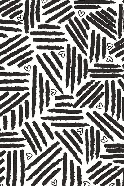 Jessica Weible: Painterly Stripes II by Jessica Weible